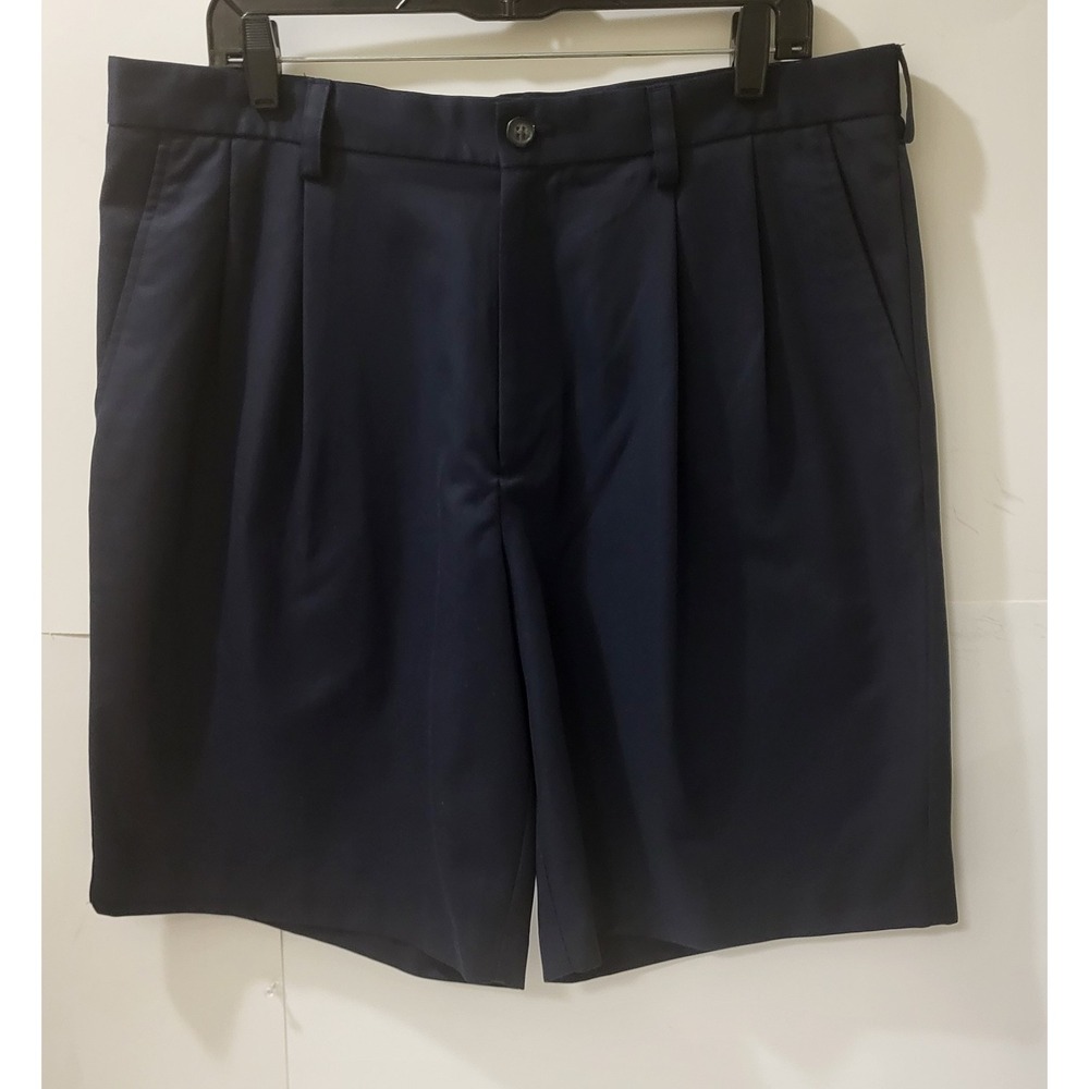 IZOD Navy Blue Men's Golfing  Camping  Hiking Shorts, Size‎ 36